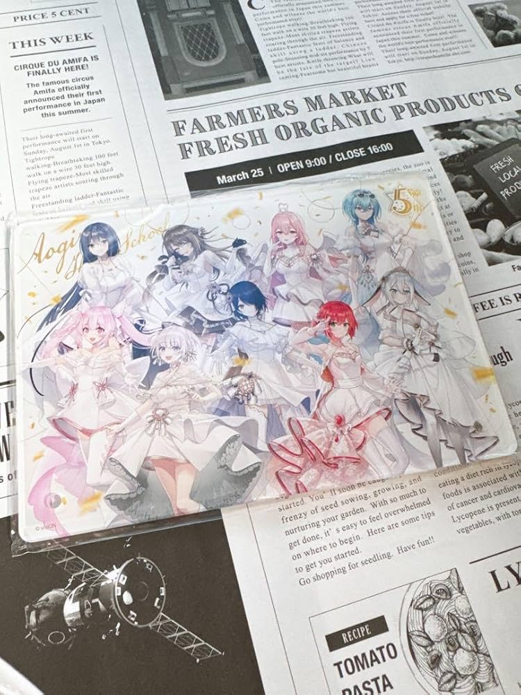あおぎり高校5th anniversary アクリルパネル